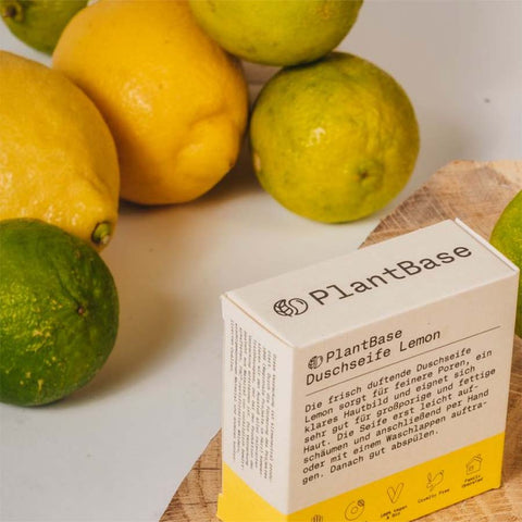 PlantBase Duschseife Lemon Bio 100g