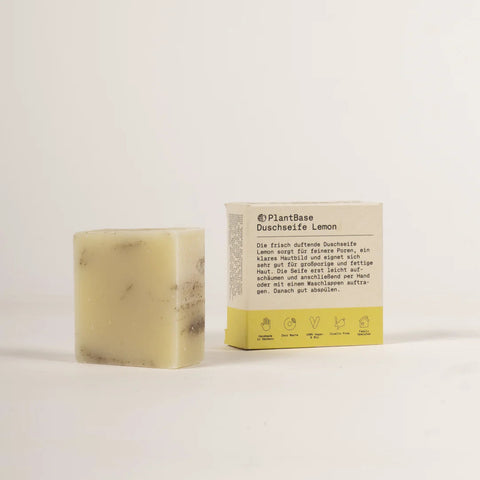 PlantBase Duschseife Lemon Bio 100g
