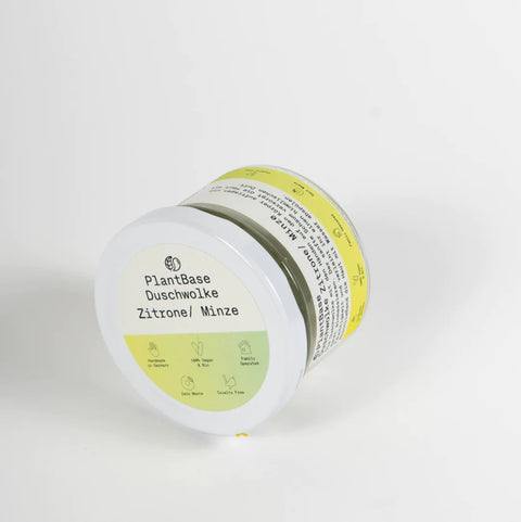 PlantBase Duschwolke Zitrone/ Minze Bio 110g