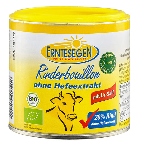 Erntesegen Rinderbouillon hefefrei - 120g Bio