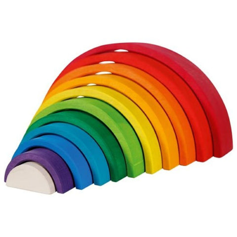 GOKI Bausteine Regenbogen aus Holz