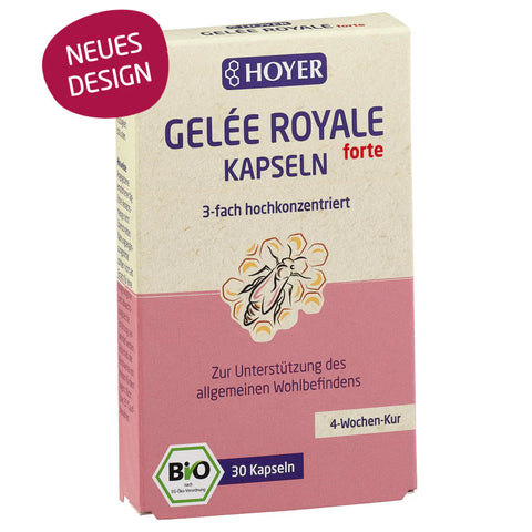 Hoyer Gelée Royale forte Kapseln Bio 15g