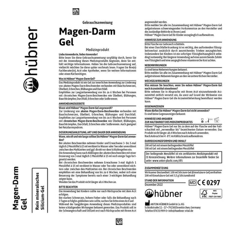 Anton Hübner Magen-Darm Gel Bio 500ml