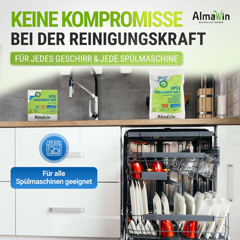 AlmaWin Geschirrspülsalz 2kg Bio