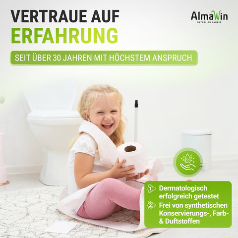 AlmaWin WC Reiniger zitronig frisch 750 ml Bio