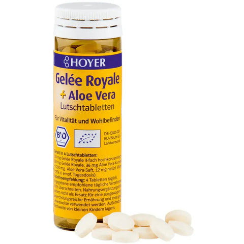 Hoyer Gelée Royale + Aloe Vera Lutschtabletten Bio 30g