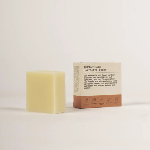 PlantBase Haarseife Sesam Bio 100g
