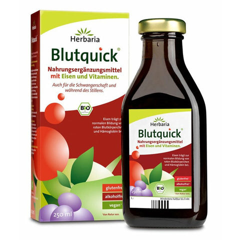 Herbaria BLUTQUICK Bio ohne Alkohol 250ml