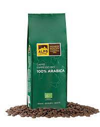 Alps Coffee Caffè Espresso 100% Arabica Bio 500g