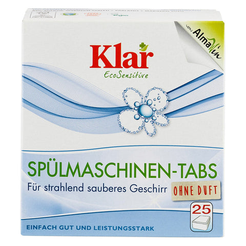Klar Spülmaschinen-Tabs Ohne Duft 25 St. , 500 g