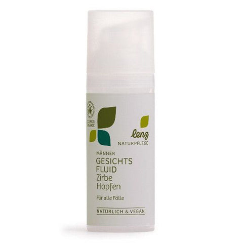 MENCARE: Lenz Naturpflege Gesichtsfluid Mann Zirbe-Hopfen 50ml