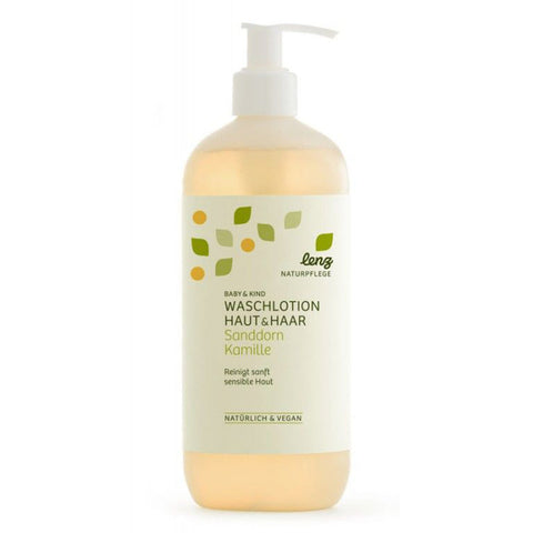 Lenz Baby & Kind Waschlotion Haut & Haar 500ml