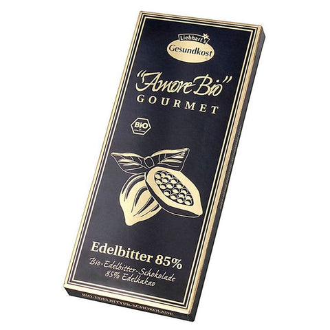 Liebharts Gesundkost Edelbitter Schokolade 85% Kakao 100g Bio