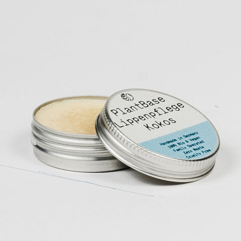 PlantBase Lippenpflege im Tiegel Kokos Bio 10g