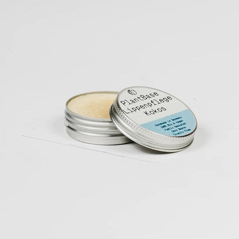 PlantBase Lippenpflege im Tiegel Kokos Bio 10g