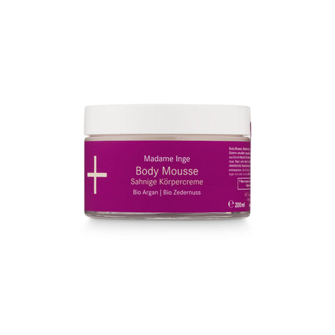 i+m Madame Inge Body Mousse Argan • Zedernuss Bio 200ml