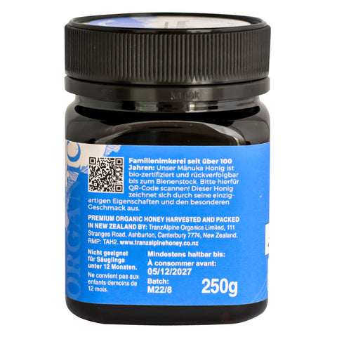 Hoyer - TranzAlpine - Manukahonig MGO 100+ (250g)