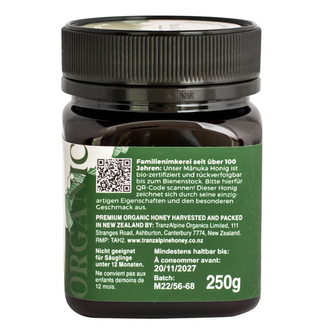 Hoyer - TranzAlpine - Manukahonig MGO 250+ (250g)