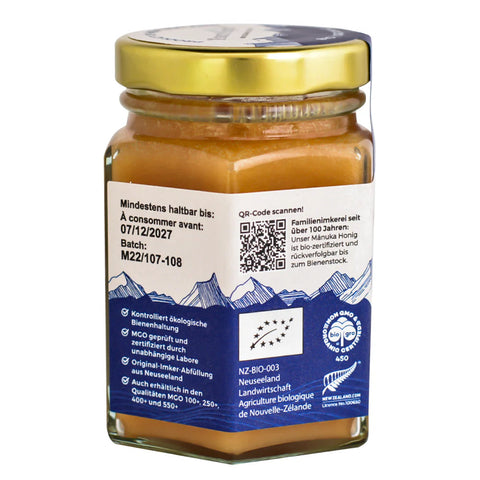 Hoyer - TranzAlpine - Manukahonig MGO 300+ (140g)