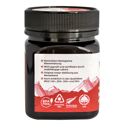 Hoyer - TranzAlpine - Manukahonig MGO 400+ (250g)