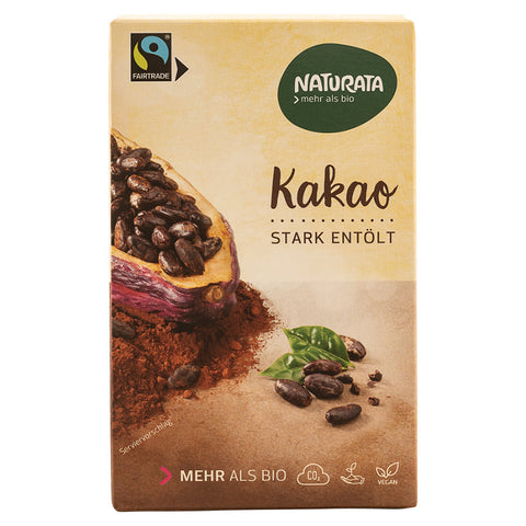 Naturata Bio Kakaopulver stark entölt 125g