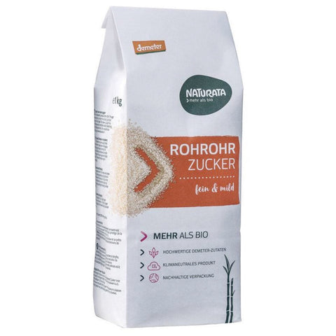 Naturata Roh-Rohrzucker demeter 1kg Bio