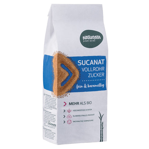 NATURATA Vollrohrzucker Sucanat 400g Bio