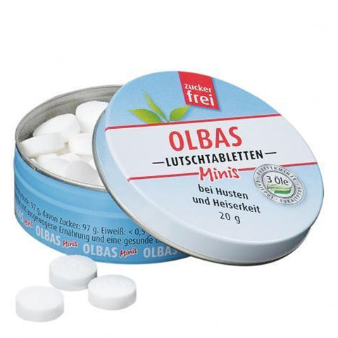 Olbas Klassik Minis Lutschpastillen 20g Dose Zuckerfrei