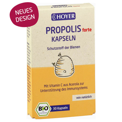 Hoyer Propolis forte Kapseln Bio 10,7g