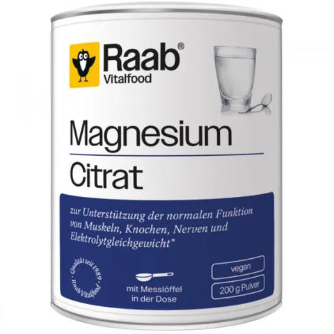 Raab Vitalfood Magnesiumcitrat Pulver Bio 200g