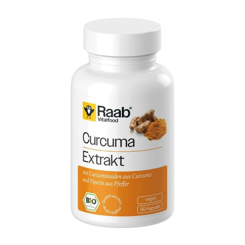Raab Vitalfood Curcuma Extrakt Kapseln 45g