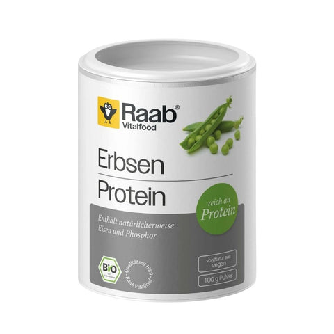 Raab Vitalfood Erbsen Protein Pulver 100g