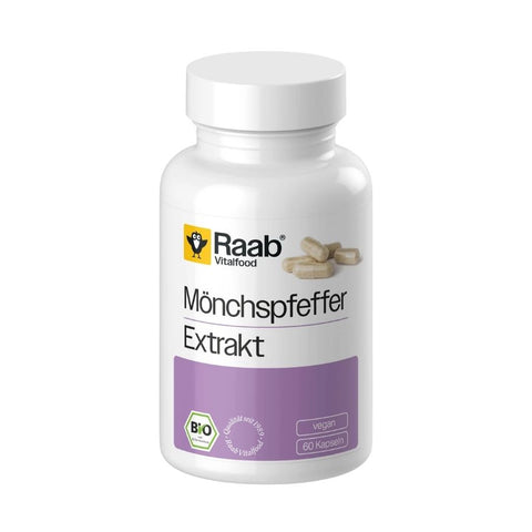 Raab Vitalfood Mönchspfeffer Extrakt, 60 Kapseln
