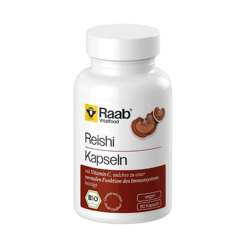 Raab Vitalfood Reishi Kapseln 32g