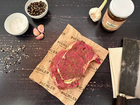 Pichler Rinderentrecote Rib Eye "Bärlauch"