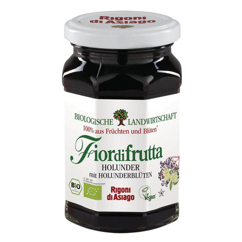 Rigoni di Asiago Holunder Holunderblüten Aufstrich Bio 250g
