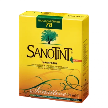 SANOTINT sensitive 78 Mahagoni Dunkel 125ml