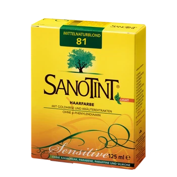 SANOTINT sensitive 81 Mittelnaturblond 125ml