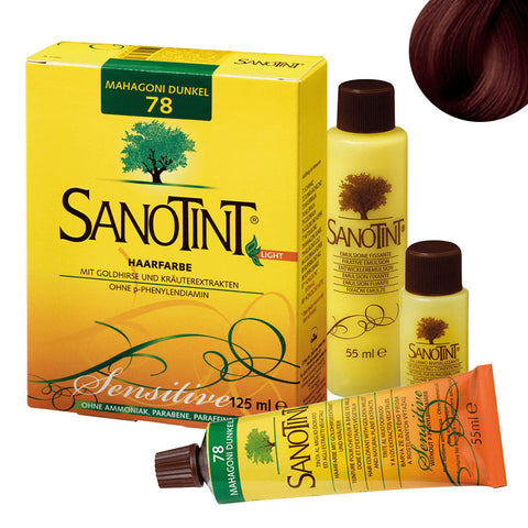 SANOTINT sensitive 78 Mahagoni Dunkel 125ml