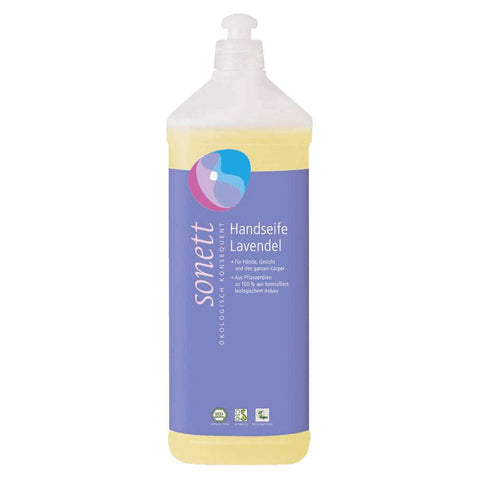 Sonett Handseife Lavendel Nachfüllflasche 1L Bio