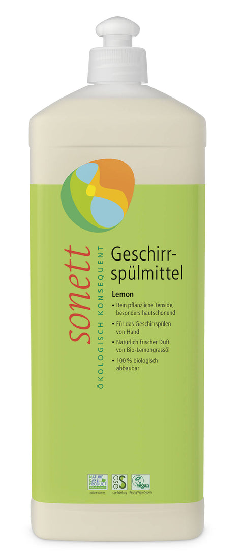Sonett Geschirrspülmittel Lemon (1L) Bio