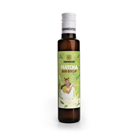 Sonnentor Matcha Sirup, 250ml