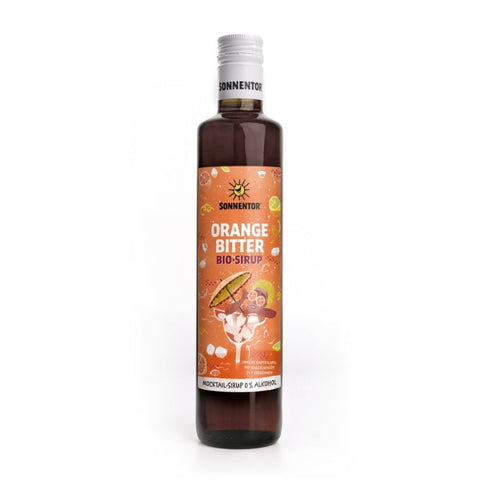 Sonnentor Orange Bitter Sirup, 500ml