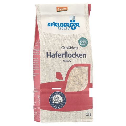 Spielberger Mühle Haferflocken Großblatt 500g Bio