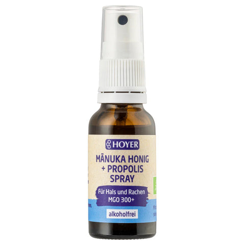 Hoyer Manuka Honig + Propolis Spray alkoholfrei Bio 20ml