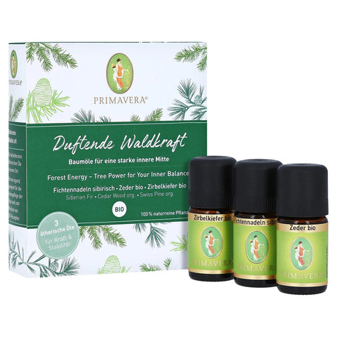 Primavera Geschenk-Set Duftende Waldkraft 3x5ml