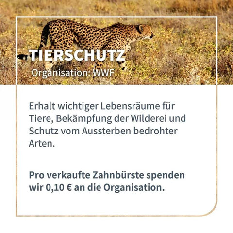 Niyok Choosebrush - Bambus Zahnbürste - TIERSCHUTZ