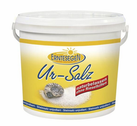 Erntesegen Ur-Salz, naturbelassen, unbehandelt - 12kg / Neue Gestaltung seit 9.2.2025