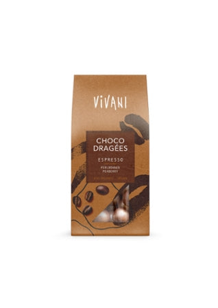 Vivani Choco Dragées Espresso 75g Bio