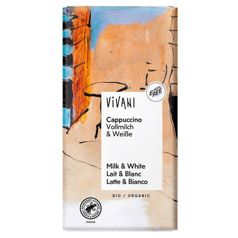 Vivani Cappuccino Schokolade 100g Bio